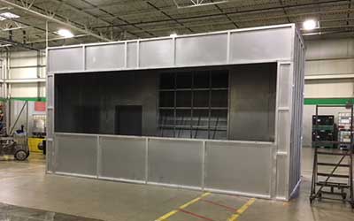 Industrial Spray Booths, Service of Seneca Sheet Metal