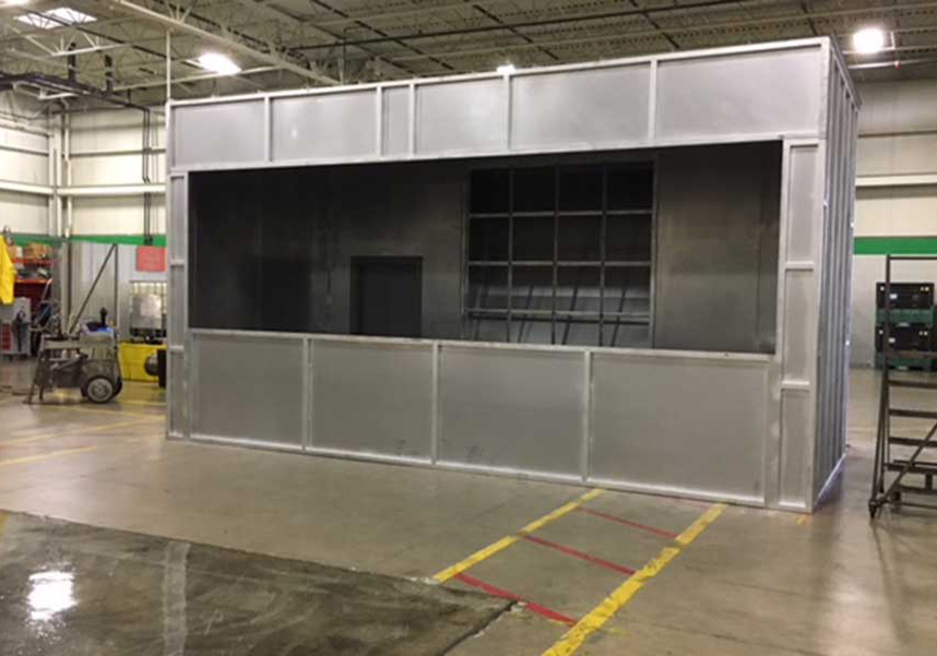 Seneca Sheet Metal Automotive Custom Spray Booth